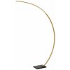 LUCIDE 44700/11/02 CURVE stojacia lampa V1920mm LED 15W/540lm 2700K čierny mramor, mosadzná LUCIDE 44700/11/02 CURVE stojacia lampa V1920mm LED 15W/540lm 2700K čierny mramor, mosadzná