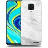 Picasee silikónový prehľadný obal pre Xiaomi Redmi Note 9S - White marble Picasee silikónový prehľadný obal pre Xiaomi Redmi Note 9S - White marble