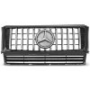 TUNING-TEC Predná maska, Mercedes W463, G-Class, 1990-2012, Chrome-Black
