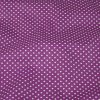 Bavlna fialová, drobné biele bodky, š.140 Bavlna fialová, drobné biele bodky, š.140