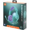 JBL Quantum 100M2 Headphone Wired Gaming Headset with Microphone, Teal EU JBL Quantum 100M2 Headphone Wired Gaming Headset with Microphone, Teal EU