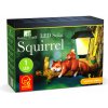 LED solárna zvieracia figúrka – veverička – na zavesenie – teplá biela LED – 25 x 6 x 19 cm LED solárna zvieracia figúrka – veverička – na zavesenie – teplá biela LED – 25 x 6 x 19 cm