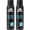 Adidas deo 2x150ml Ice Dive - DUO PACK Adidas deo 2x150ml Ice Dive - DUO PACK