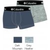 Columbia Pánske Boxerky - Cotton stretch Farba: Tmavo modrá + Šedá, Veľkosť: XXL Columbia Pánske Boxerky - Cotton stretch Farba: Tmavo modrá + Šedá, Veľkosť: XXL