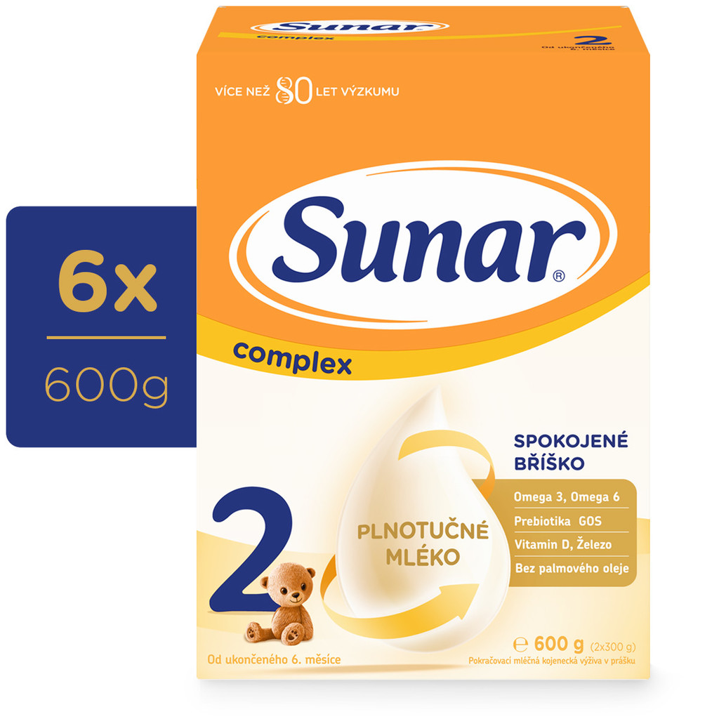 Sunar 2 Complex 6 x 600 g