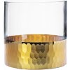 Sklenená váza a svietnik Golden honey 12 cm Sklenená váza a svietnik Golden honey 12 cm