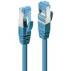 S/FTP (PiMF) Patchkábel LSOH 0.3m cat.6a, modrý, Cu, UL S/FTP (PiMF) Patchkábel LSOH 0.3m cat.6a, modrý, Cu, UL
