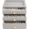 Krabička na šperky Stackers s 3 zásuvkami classic taupe Krabička na šperky Stackers s 3 zásuvkami classic taupe