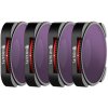 Freewell sada štyroch polarizačných ND filtrov Bright Day pre GoPro HERO9 a HERO10 Black FW-H9B-BRG