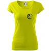 Volejbal lopta prso - Dámske tričko Pure - S ( Limetková ) Volejbal lopta prso - Dámske tričko Pure - S ( Limetková )