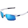 100% SPEEDCOUPE - MATTE WHITE - HIPER BLUE MULTILAYER MIRROR LENS 100% SPEEDCOUPE - MATTE WHITE - HIPER BLUE MULTILAYER MIRROR LENS