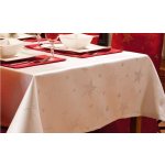 EVENIT Vianočný obrus strieborný Polyester 130x130