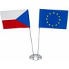 Stojan kovový chrómovaný luxusné - Dvouramenný - nasunutie Stojan kovový chrómovaný luxusné - Dvouramenný - nasunutie