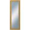DANTIK - Zrkadlo v rámu, rozmer s rámom 50x140 cm z lišty KŘÍDLO veľké zlaté patina (2772) DANTIK - Zrkadlo v rámu, rozmer s rámom 50x140 cm z lišty KŘÍDLO veľké zlaté patina (2772)