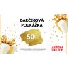 DARCEKOVA POUKAZKA 50 EUR - DIGITALNY PRODUKT DARCEKOVA POUKAZKA 50 EUR - DIGITALNY PRODUKT