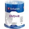 DVD disk Verbatim DVD+R 4,7 GB 100 ks