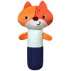 BabyOno Plyšová hrkálka Líška
