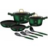 BERLINGERHAUS Sada nádobí s titanovým povrchem 10 ks Emerald Collection (BH-7039) BERLINGERHAUS Sada nádobí s titanovým povrchem 10 ks Emerald Collection (BH-7039)