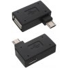 OTG čierny MicroUSB adaptér USB + MicroUSB (E) OTG čierny MicroUSB adaptér USB + MicroUSB (E)