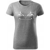 T-ričko Alfa Romeo 159 Ghost dámske tričko Farba trička: Tmavosivá, Farba potlače: Biela, Veľkosť: XS T-ričko Alfa Romeo 159 Ghost dámske tričko Farba trička: Tmavosivá, Farba potlače: Biela, Veľkosť: XS