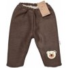 Baby Nellys Oteplené pletené nohavice Teddy Bear dvojvrstvové hnedé Baby Nellys Oteplené pletené nohavice Teddy Bear dvojvrstvové hnedé