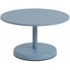 Muuto Stolík Linear Steel Coffee Table Ø70, pale blue Muuto Stolík Linear Steel Coffee Table Ø70, pale blue