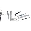 Súprava rysovacích nástrojov 7 ks 151265 Súprava rysovacích nástrojov 7 ks 151265