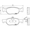 Sada brzdových platničiek kotúčovej brzdy BREMBO P 23 073 Sada brzdových platničiek kotúčovej brzdy BREMBO P 23 073