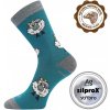 VLNĚNKA DETSKÁ teplé veselé merino ponožky VoXX Modrá / Zelená 25-29 1 pár VLNĚNKA DETSKÁ teplé veselé merino ponožky VoXX Modrá / Zelená 25-29 1 pár