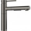 Blanco Alta II S Metalická batéria - Satin dark steel Blanco Alta II S Metalická batéria - Satin dark steel