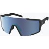 Slnečné okuliare SCOTT Shield Compact black/amp beryl blue chrome Slnečné okuliare SCOTT Shield Compact black/amp beryl blue chrome