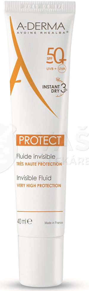 A-Derma Protect Fluid SPF50+ 40 ml