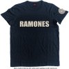 Ramones tričko Logo & Presidential Seal modrá