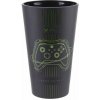 CurePink Černá sklenice Xbox Controller 400 ml CurePink Černá sklenice Xbox Controller 400 ml