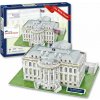 CLEVER&HAPPY 3D puzzle Biely dom, Washington 64 dielikov CLEVER&HAPPY 3D puzzle Biely dom, Washington 64 dielikov