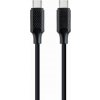 Gembird CC-USB2-CMCM100-1.5M USB-C (M) na USB-C (M), 100W, PD, 1,5m, černý Gembird CC-USB2-CMCM100-1.5M USB-C (M) na USB-C (M), 100W, PD, 1,5m, černý