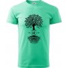 Narodeninový strom 50 - Klasické pánske tričko vyššej gramáže - 3XL ( Mätová ) Narodeninový strom 50 - Klasické pánske tričko vyššej gramáže - 3XL ( Mätová )