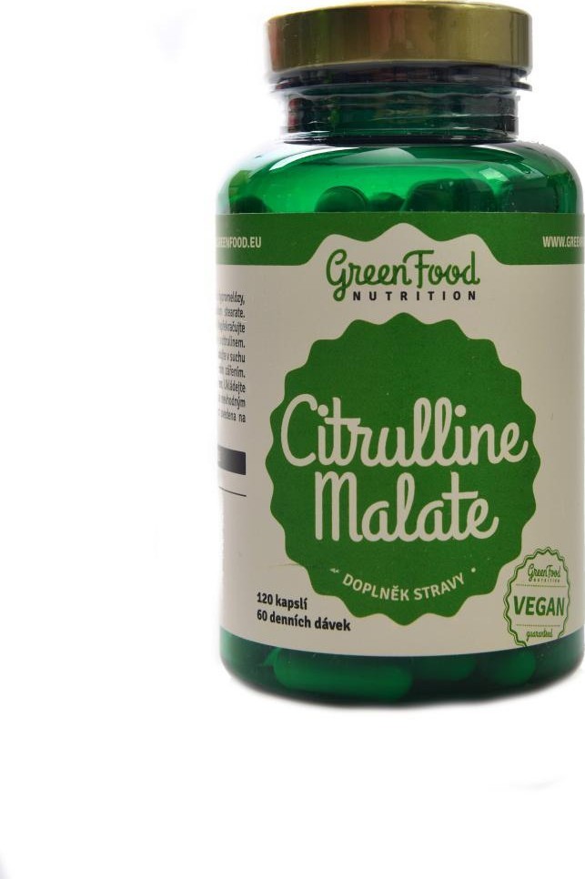 GreenFood Citrulline Malate 120 kapsúl