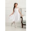 Fashionkids dievčenské šaty REBECCA 158 biela