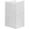 CERANO - Sprchová zástena Walk-in Crystal Ľ/P - 8 mm - bezvzperový systém - biela matná, mliečne sklo - 50x200 cm CERANO - Sprchová zástena Walk-in Crystal Ľ/P - 8 mm - bezvzperový systém - biela matná, mliečne sklo - 50x200 cm