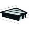 KNECHT Vzduchový filter KNECHT LX 3778 KNECHT Vzduchový filter KNECHT LX 3778