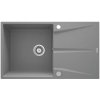 Deante | Deante ZRC_S11A - Kuchynský drez CORIO 50x86 cm granit/metalická šedá | DN0040 Deante | Deante ZRC_S11A - Kuchynský drez CORIO 50x86 cm granit/metalická šedá | DN0040
