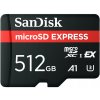 SanDisk microSDXC Express 510GB V30, U3, UHS-I, Cl.10, R880MB/s, W650MB/s SanDisk microSDXC Express 510GB V30, U3, UHS-I, Cl.10, R880MB/s, W650MB/s