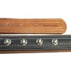 CoLLaR PLOCHÝ KOŽENÝ OBOJOK SOFT S OSTŇAMI
