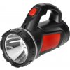 VIRONE LED svietidlo Orno, 3 W + COB 1 W, batéria 1200 mAh, čierno-červené VIRONE LED svietidlo Orno, 3 W + COB 1 W, batéria 1200 mAh, čierno-červené