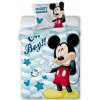 Faro obliečky do postieľky bavlna Mickey 100x135 cm + 40x60 cm Faro obliečky do postieľky bavlna Mickey 100x135 cm + 40x60 cm