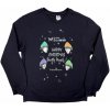 Crewneck The Beatles - Happy Christmas, Unisex,Modrá,XL Crewneck The Beatles - Happy Christmas, Unisex,Modrá,XL