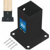 Domax PSP 70 Pätka stĺpiku štvorcová 71x150x2,0mm Domax PSP 70 Pätka stĺpiku štvorcová 71x150x2,0mm