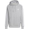 Adidas Essentials Francúzska froté mikina s 3 prúžkami M IC0437 L Adidas Essentials Francúzska froté mikina s 3 prúžkami M IC0437 L