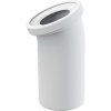 AlcaPlast A90-22 - Dopojenie k voľne stojacemu WC, koleno 22°, DN 110, dĺžka 165 mm, PP, biele AlcaPlast A90-22 - Dopojenie k voľne stojacemu WC, koleno 22°, DN 110, dĺžka 165 mm, PP, biele